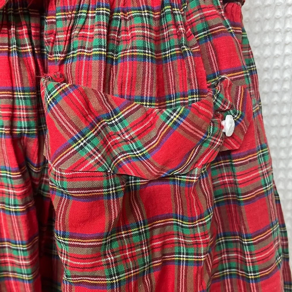 Tartan plaid girls dress - Picture 5 of 10